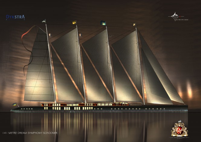 Dream Symphony Wants to Become the World's Largest Sailing Yacht