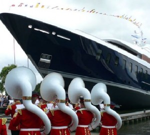 Motor yacht TV - Photo Credit Feadship