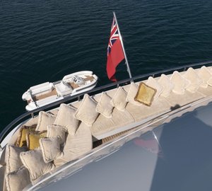 Sun Deck Sitting On Board Yacht MY LITTLE VIOLET