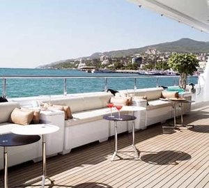 Sun Deck Aboard Yacht SAMAR