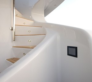 Stairs From Aft Deck