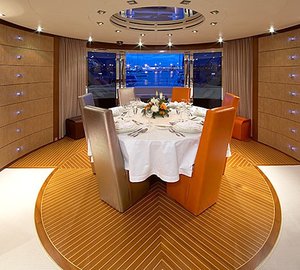 Eating/dining Saloon Aboard Yacht MATSU