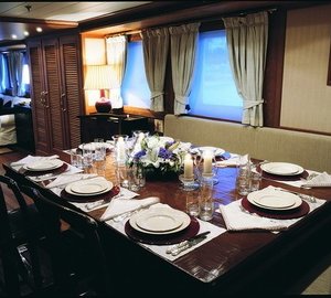 Eating/dining Furniture Aboard Yacht NIBANI
