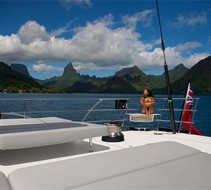 Sun Beds On Yacht BLISS