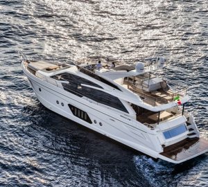 Absolute 72 Fly Yacht - Aft View