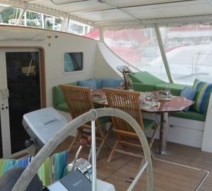 CRAZY HORSE - Aft deck