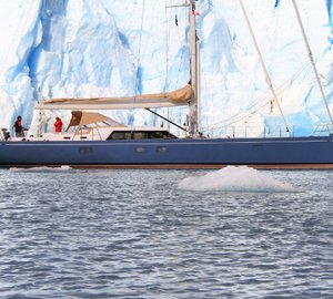 Claasen luxury yacht Louise in Patagonia