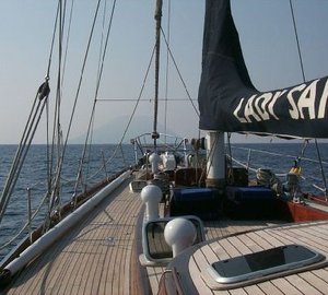 Classic Yacht Lady Sail -  On Deck