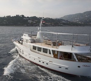 Classic Yacht SULTANA -  Aft View