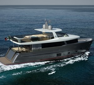 Explorer Yacht CdM Nauta Air 88 by Nauta Yacht Design for Cantiere delle Marche