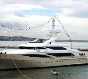 ISA 630 MotorYacht at Launch March 2010