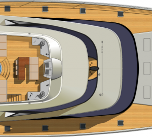 Latitude 88 Double Deck Catamaran Fly Bridge