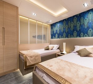 Luxury yacht AB145 - Twin Cabin