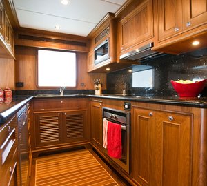 Motor Yacht Aroona Galley