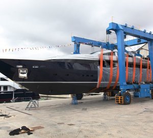 Motor Yacht Lucky Me at her launch