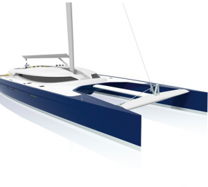 Nahema 120 sailing catamaran - Image credit to H2X