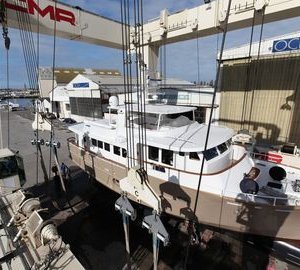 OCEA Classic 72 motor yacht ALDABRA launched by OCEA Shipyard