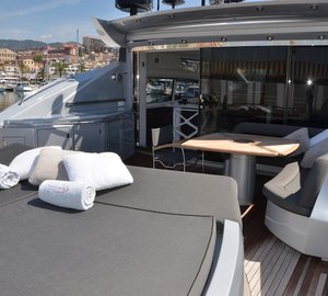 Sunseeker GEORGIA -  Aft Deck Sunpads