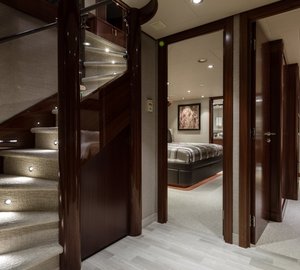 Stairs Image Gallery – Luxury Yacht Browser | by CHARTERWORLD ...