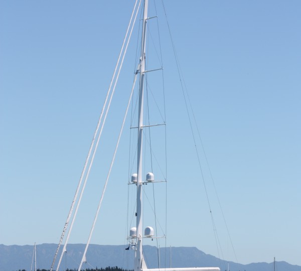 Sailing Yacht Georgia by Alloy Yachts - Seen in New Zealand and photographed by Trevor Lowe