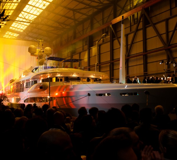 Christening of the Amels superyacht Sea Rhapsody (hull 6502) - Photo credit Amels Arthur Lavooy