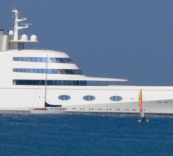 Motor Yacht A - Anchored off Monaco