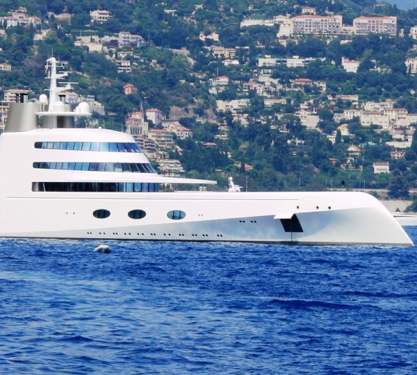 Motor Yacht A - Anchored off Monaco 2009