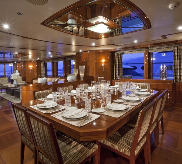 Eating/dining Zone On Yacht COCO VIENTE