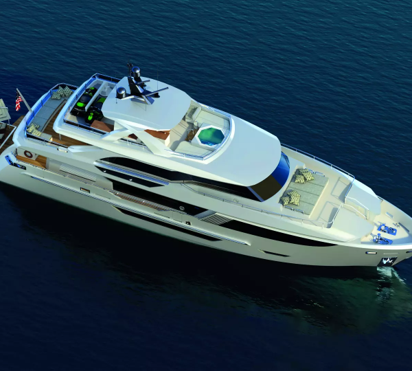 Luxury yacht ROMEO FOXTROT (rendering)