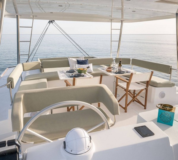 Sun Deck On Board Superyacht LIBRA