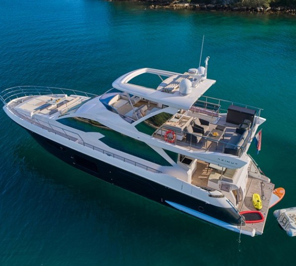 RELAX OF CROATIA Yacht Charter Details, Azimut 72 | CHARTERWORLD Luxury ...