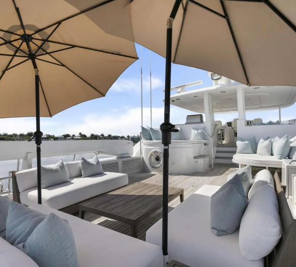 Sun Deck On Board Luxury Yacht EDEN