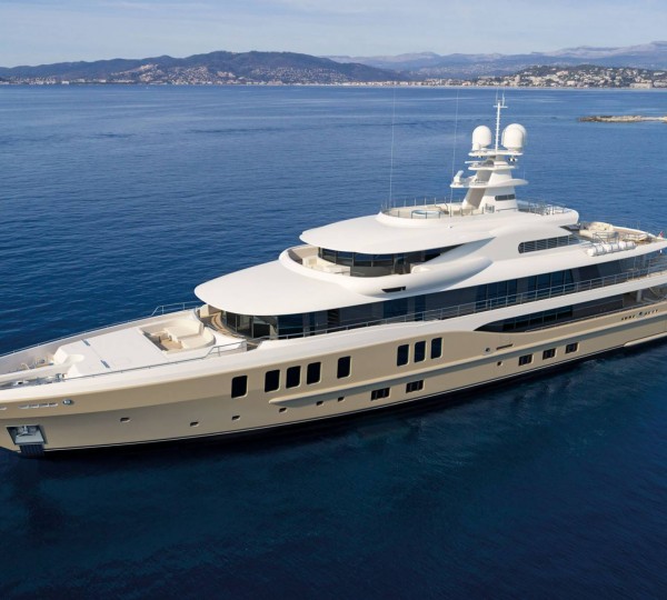 Amels 242 Superyacht - Rendering of the model