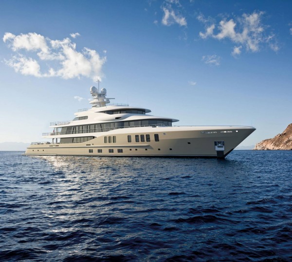 Amels 242 Superyacht Rendering