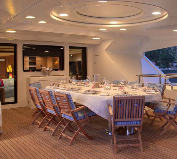 Benetti Jo Bridge Deck Al Fresco Table