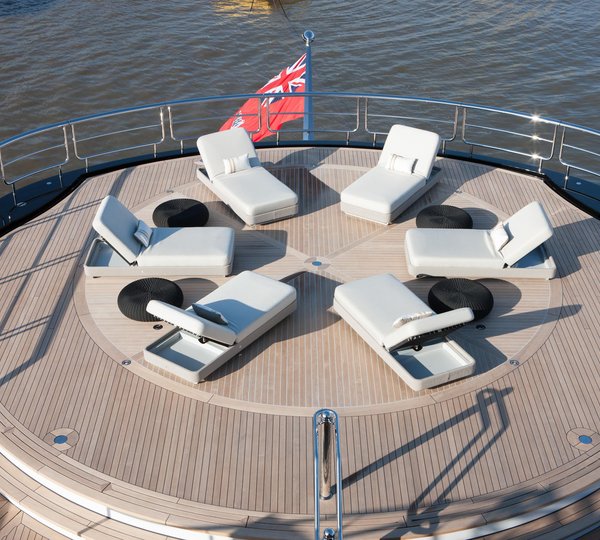 Bridge Deck Aft Sun Loungers