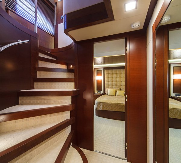 Stairs Image Gallery – Luxury Yacht Browser | by CHARTERWORLD ...