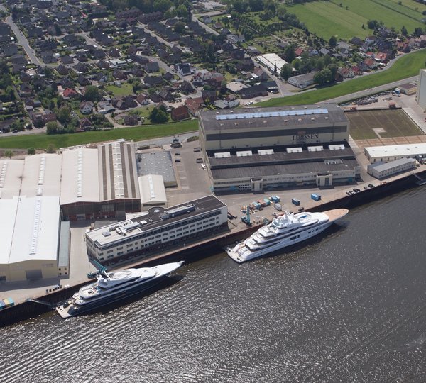 Lurssen Shipyard Is One Of The Possible Yards For The 125m Project GAJA - The Yard Name Is Still To Be Revealed However