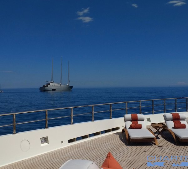 Nobiskrug Sailing Yacht A Taken From Foredeck Of Amels HERE COMES THE SUN 