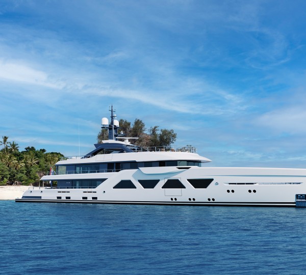 Profile Of The Yacht Amels 6003