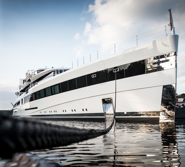 Strikingly Beautiful Feadship Mega Yacht Project 814