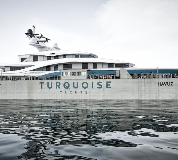 Superyacht GO At Her Launch - Turquoise Yachts  