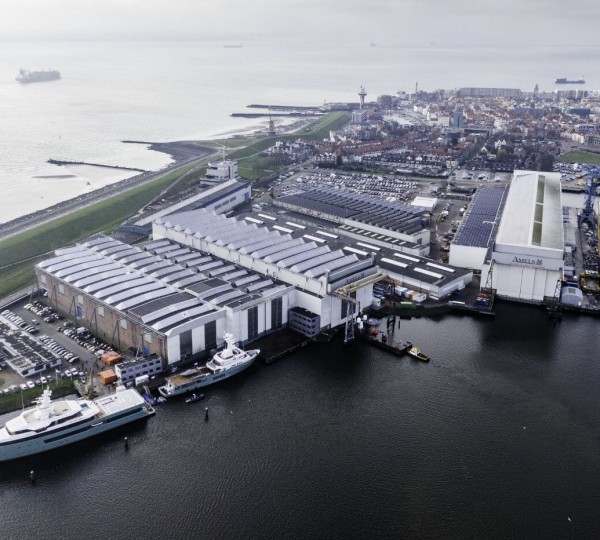 Amels shipyard