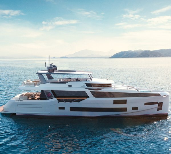 Motor Yacht SIRENA 88 Render