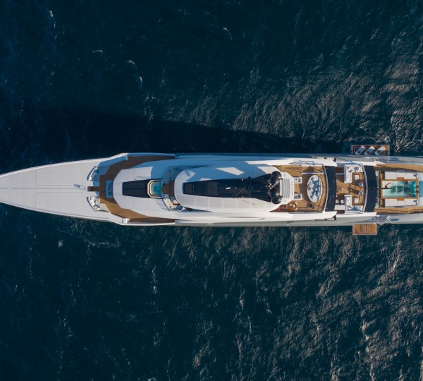 Yacht Aerial Shot