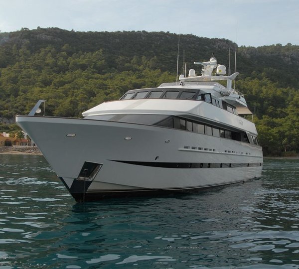 Forward Aspect Aboard Yacht LADYSHIP