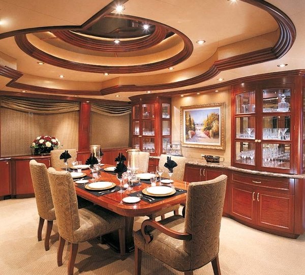 Eating/dining Saloon On Yacht IMPETUOUS