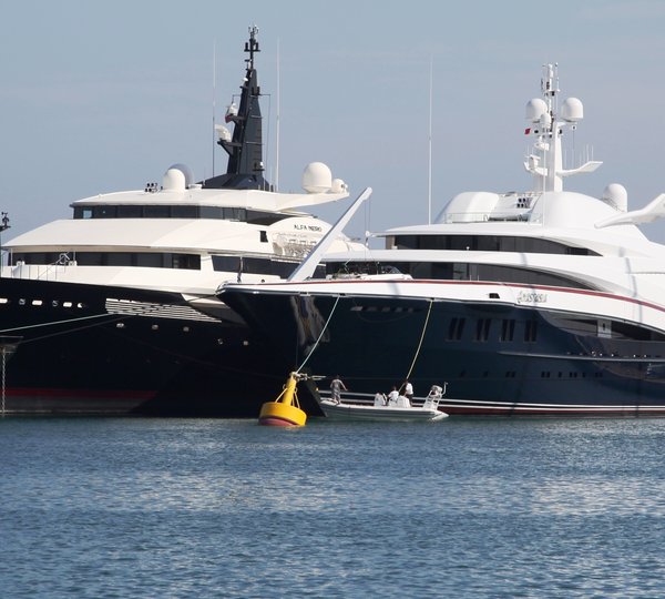 OceAnco Yachts ANASTASIA And ALFA NERO In Antibes, France