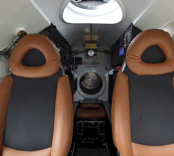 Submersible Cockpit Aboard Yacht NAIA