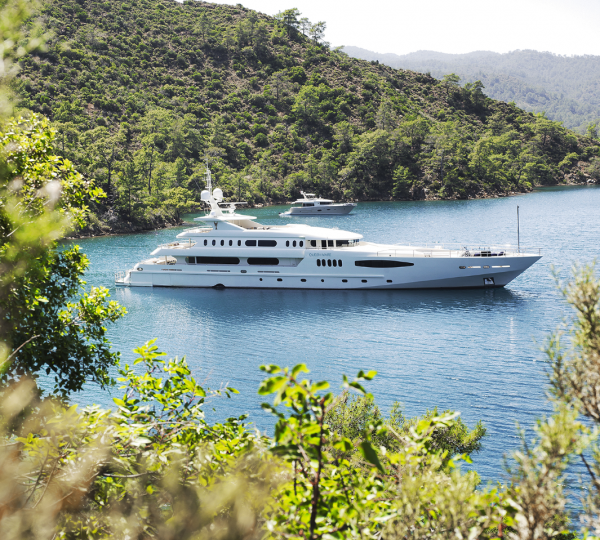 Queen Mare Yacht In A Bay